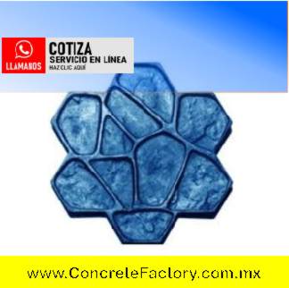 Catálogo moldes plantillas para estampar concreto