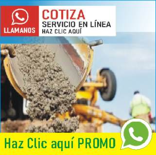 Concreto CDMX Ciudad de México premezclado