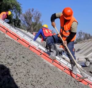 Construcción arquitectónica con hormigón